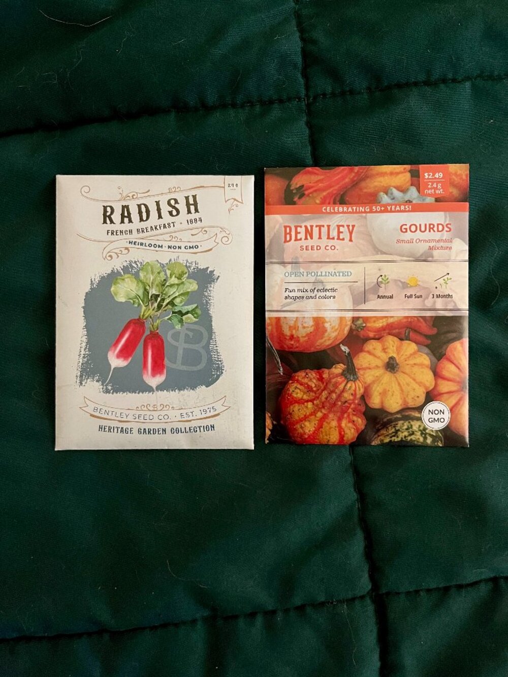 🍒 5/$25 🍒 GARDENING SEEDS | Gourds & French Breakfast Radish